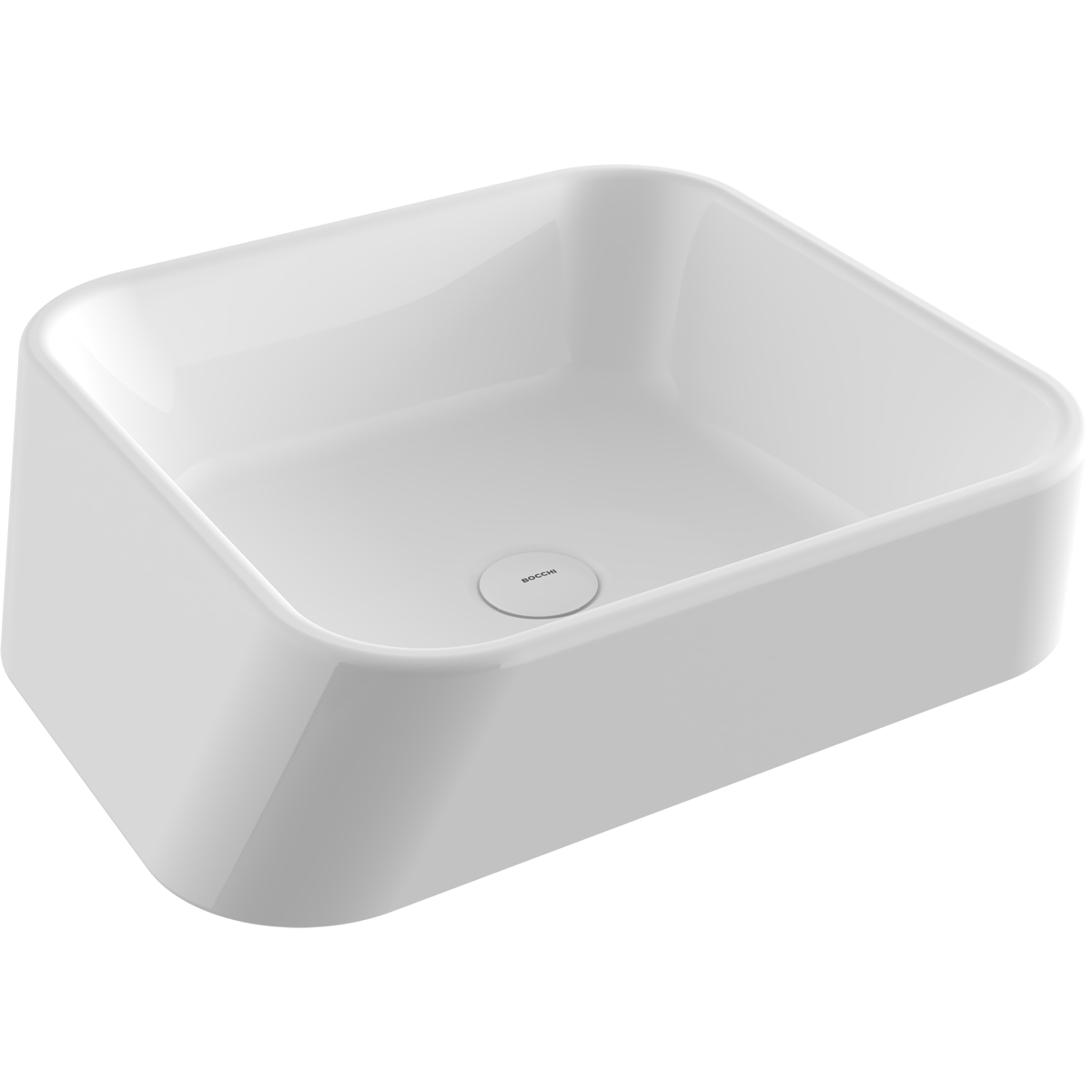 Bocchi Firenze Çanak Lavabo Parlak Beyaz