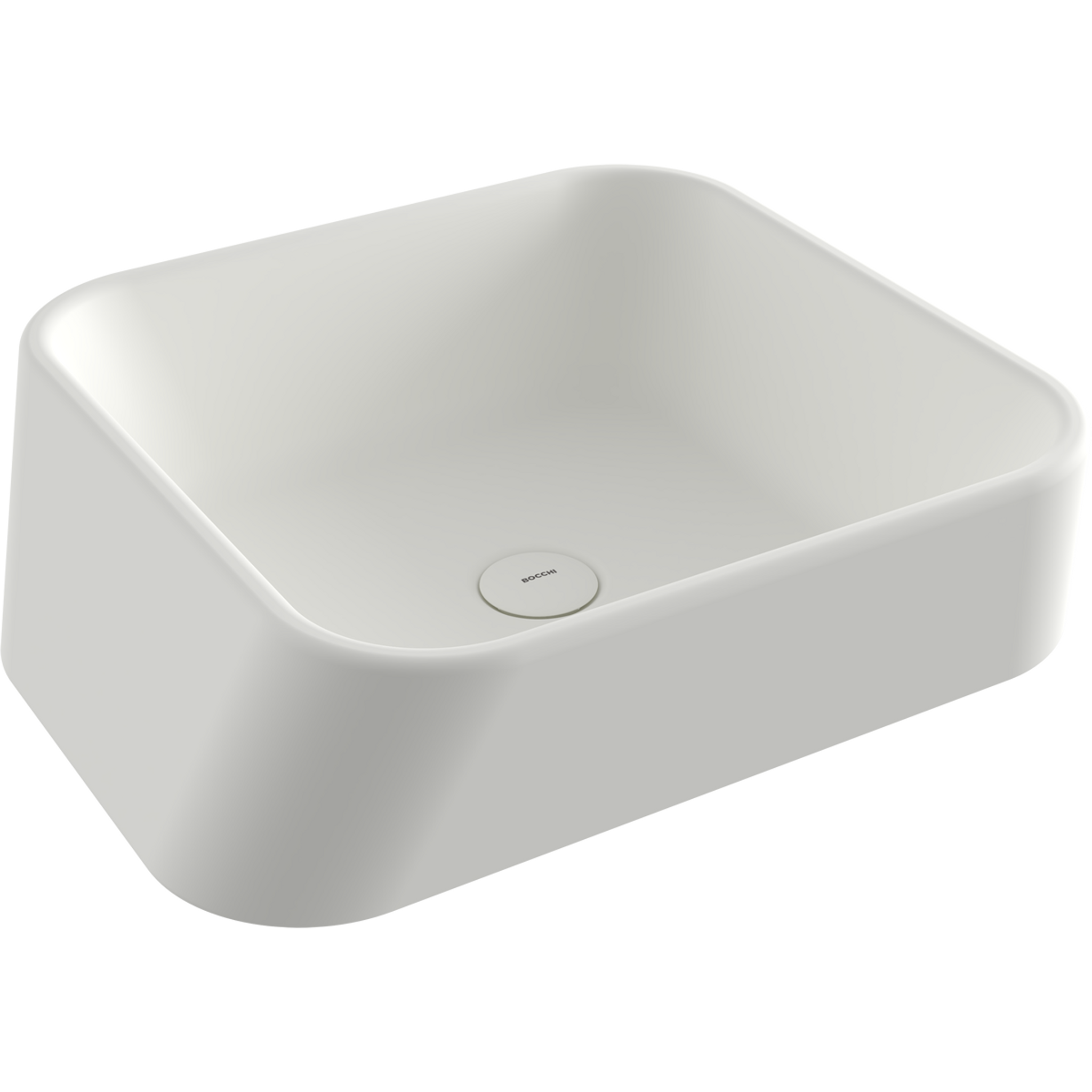 Bocchi Firenze Çanak Lavabo Mat Beyaz