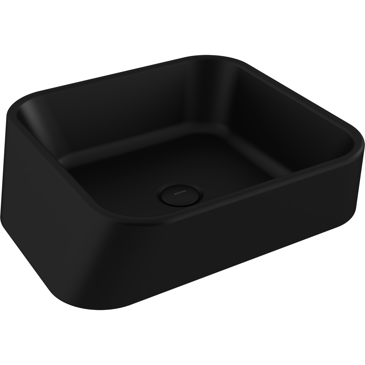 Bocchi Firenze Çanak Lavabo Mat Siyah