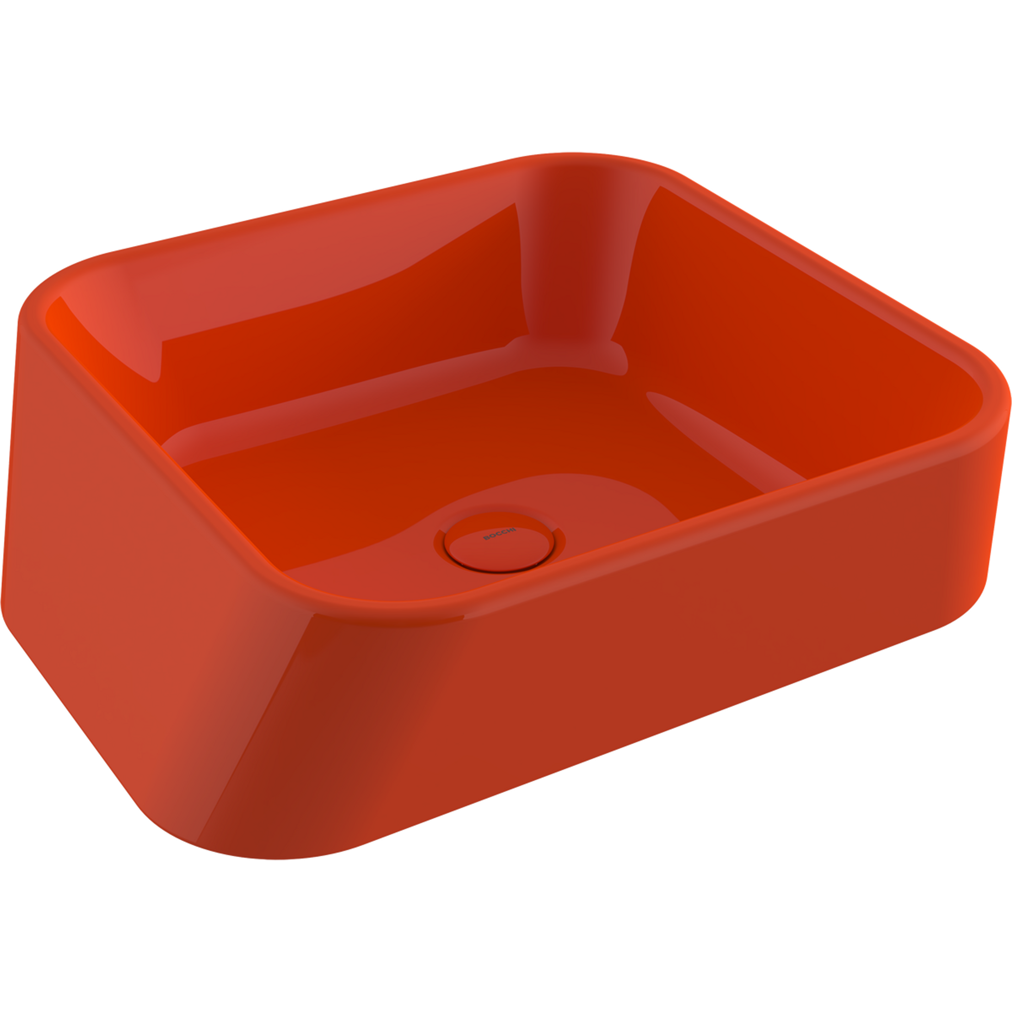 Bocchi Firenze Çanak Lavabo Parlak Turuncu
