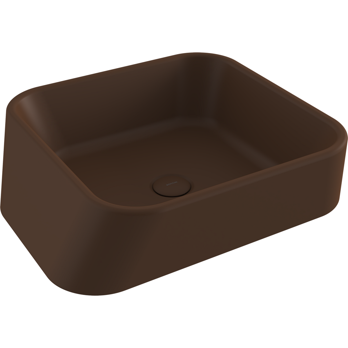 Bocchi Firenze Çanak Lavabo Mat Kahve