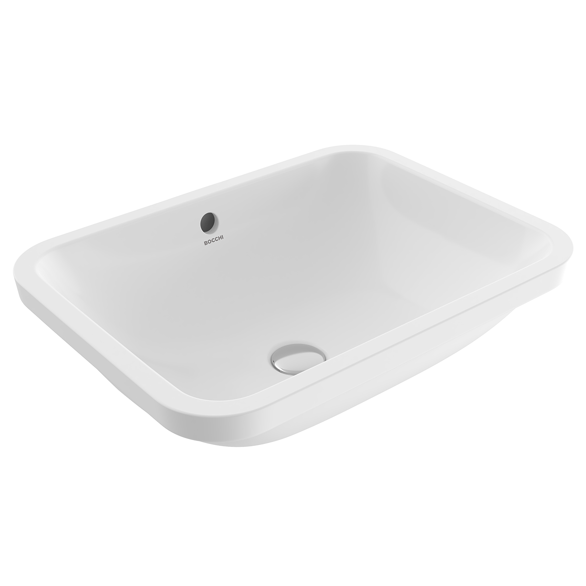 Bocchi Scala Arch Tezgâh Altı Lavabo 55 cm Parlak Beyaz