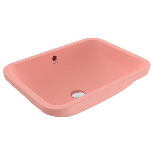 Bocchi Scala Arch Tezgâh Altı Lavabo 55 cm Mat Somon