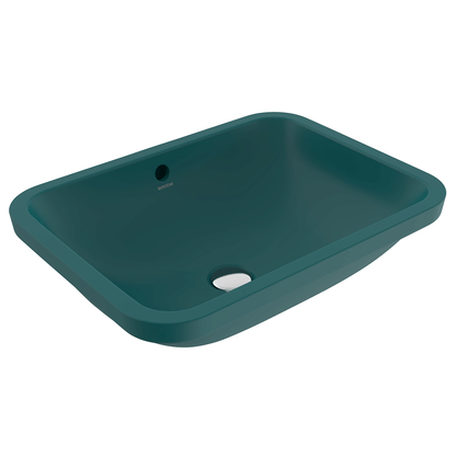 Bocchi Scala Arch 55 cm tezgâh altı lavabo Mat Petrol Mavisi