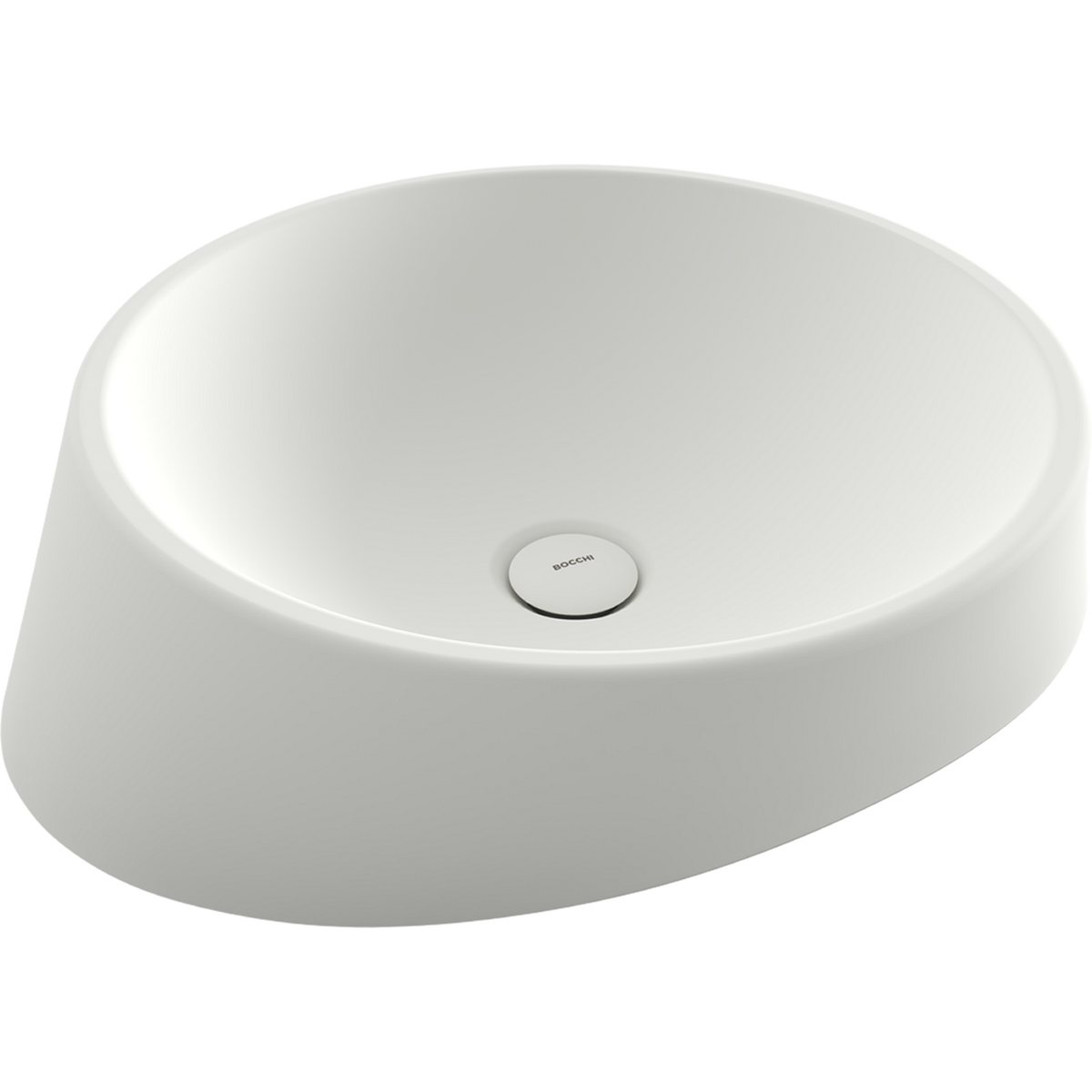 Bocchi Venezia 56 cm Çanak Lavabo Mat Beyaz