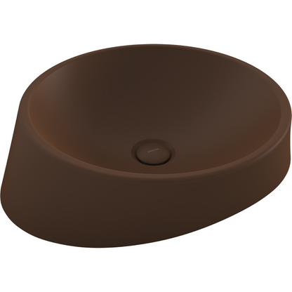 Bocchi Venezia 56 cm Çanak Lavabo Mat Kahve