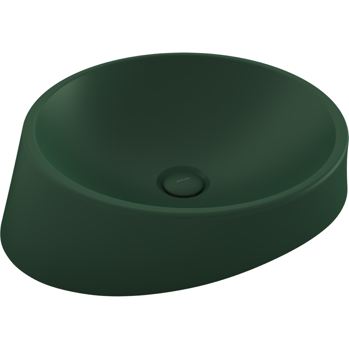 Bocchi Venezia 56 cm Çanak Lavabo Mat Yeşil