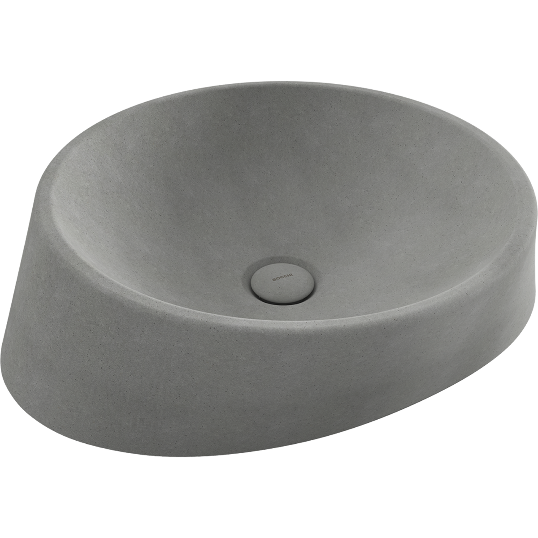 Bocchi Venezia 56 cm Çanak Lavabo Mat Beton