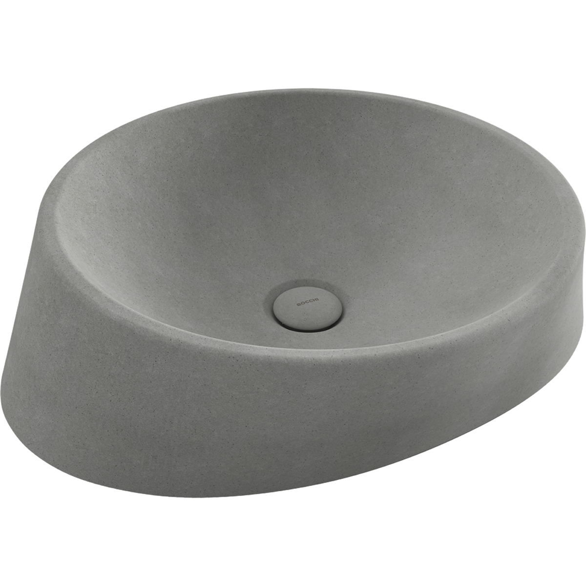 Bocchi Venezia 56 cm Çanak Lavabo Mat Beton