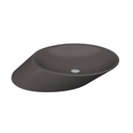 Bocchi Vessel Yatay Çanak Lavabo 72 cm Mat Antrasit