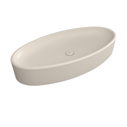 Bocchi Vessel Elips Çanak Lavabo 85 cm Mat Yasemin