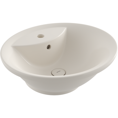 Bocchi Verona 50 cm Parlak Bisküvi Tezgâh Üstü Lavabo