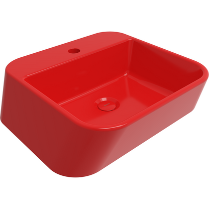 Bocchi Firenze Çanak Lavabo 50 cm Parlak Kırmızı