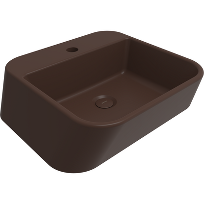 Bocchi Firenze Çanak Lavabo 50 cm Mat Kahve