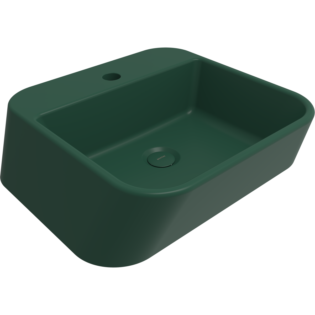 Bocchi Firenze Çanak Lavabo 50 cm Mat Yeşil
