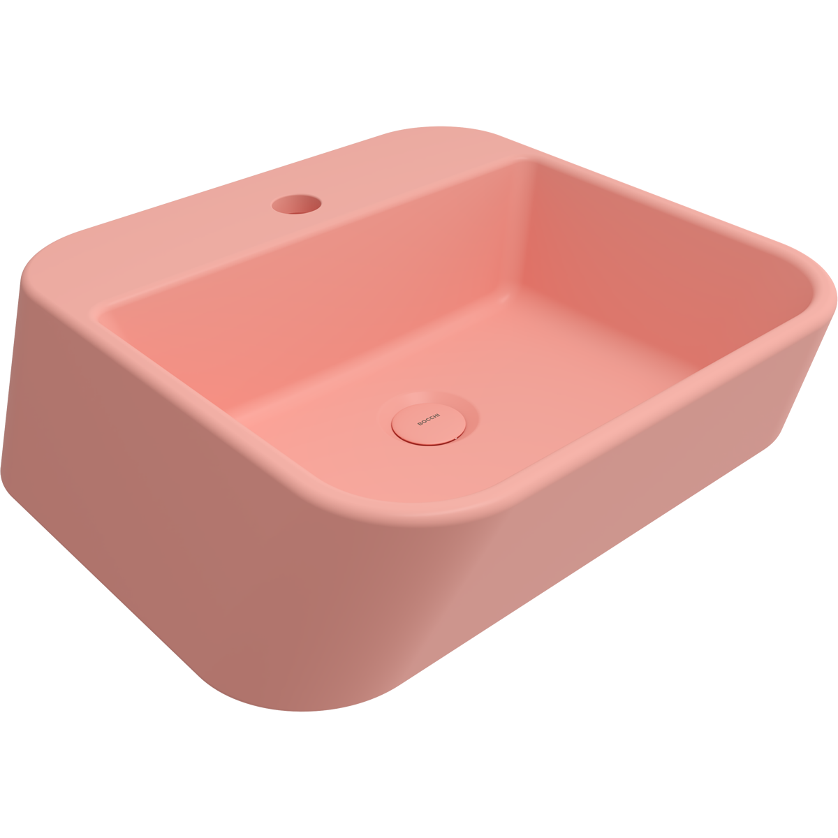 Bocchi Firenze Çanak Lavabo 50 cm Mat Somon