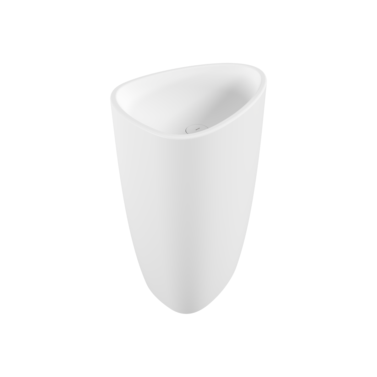 Bocchi Etna 58 cm monoblok lavabo Mat Beyaz