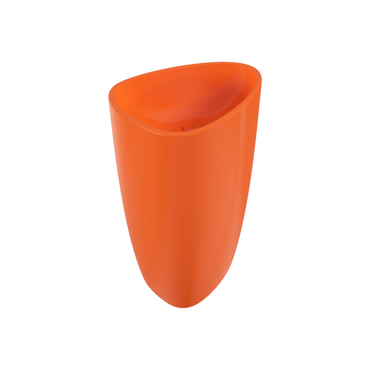 Bocchi Etna 58 cm monoblok lavabo Parlak Turuncu