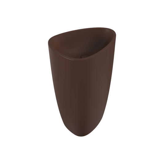 Bocchi Etna 58 cm monoblok lavabo Mat Kahve