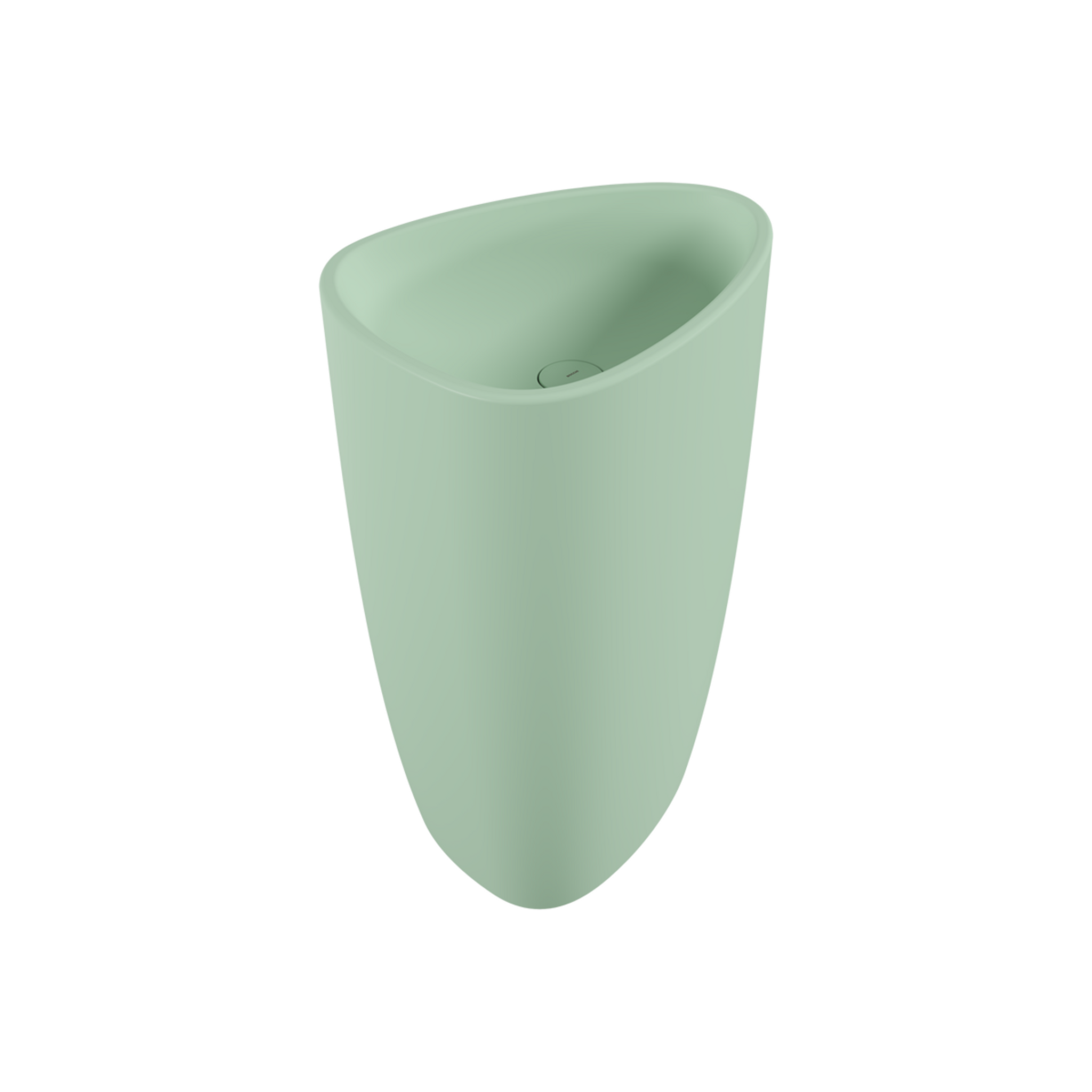 Bocchi Etna 58 cm monoblok lavabo Mat Mint Yeşil