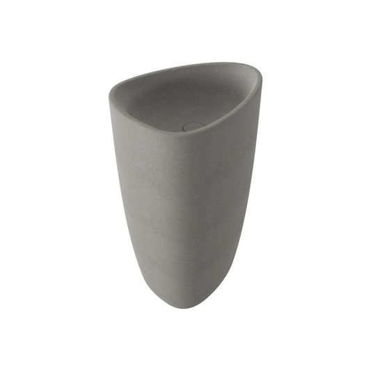 Bocchi Etna 58 cm monoblok lavabo Mat Beton