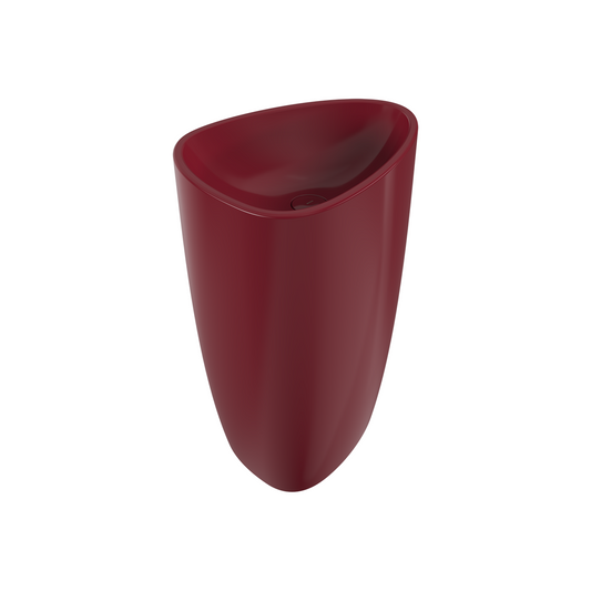 Bocchi Etna 58 cm monoblok lavabo Parlak Burgonya Bordosu
