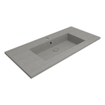 Bocchi Milano Etajerli Lavabo 100 cm Mat Beton ürün görseli