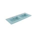 Bocchi Milano Çift Gözlü Lavabo 120 cm Mat Buz Mavisi ürün görseli