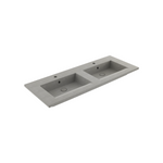 Bocchi Milano Çift Gözlü Lavabo 120 cm Mat Beton ürün görseli