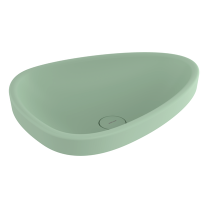 Bocchi Etna Tezgâh Üstü Lavabo 58 cm Mat Mint Yeşil