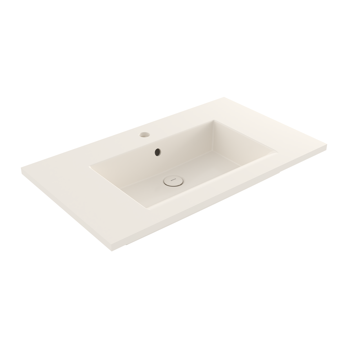 Bocchi Milano Etajerli Lavabo 80 cm Parlak Bisküvi ürün görseli
