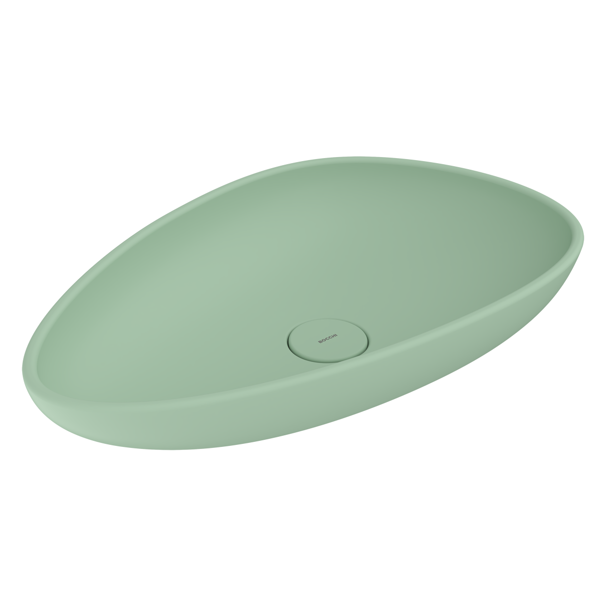 Bocchi Etna 58 cm Çanak Lavabo Mat Mint Yeşil