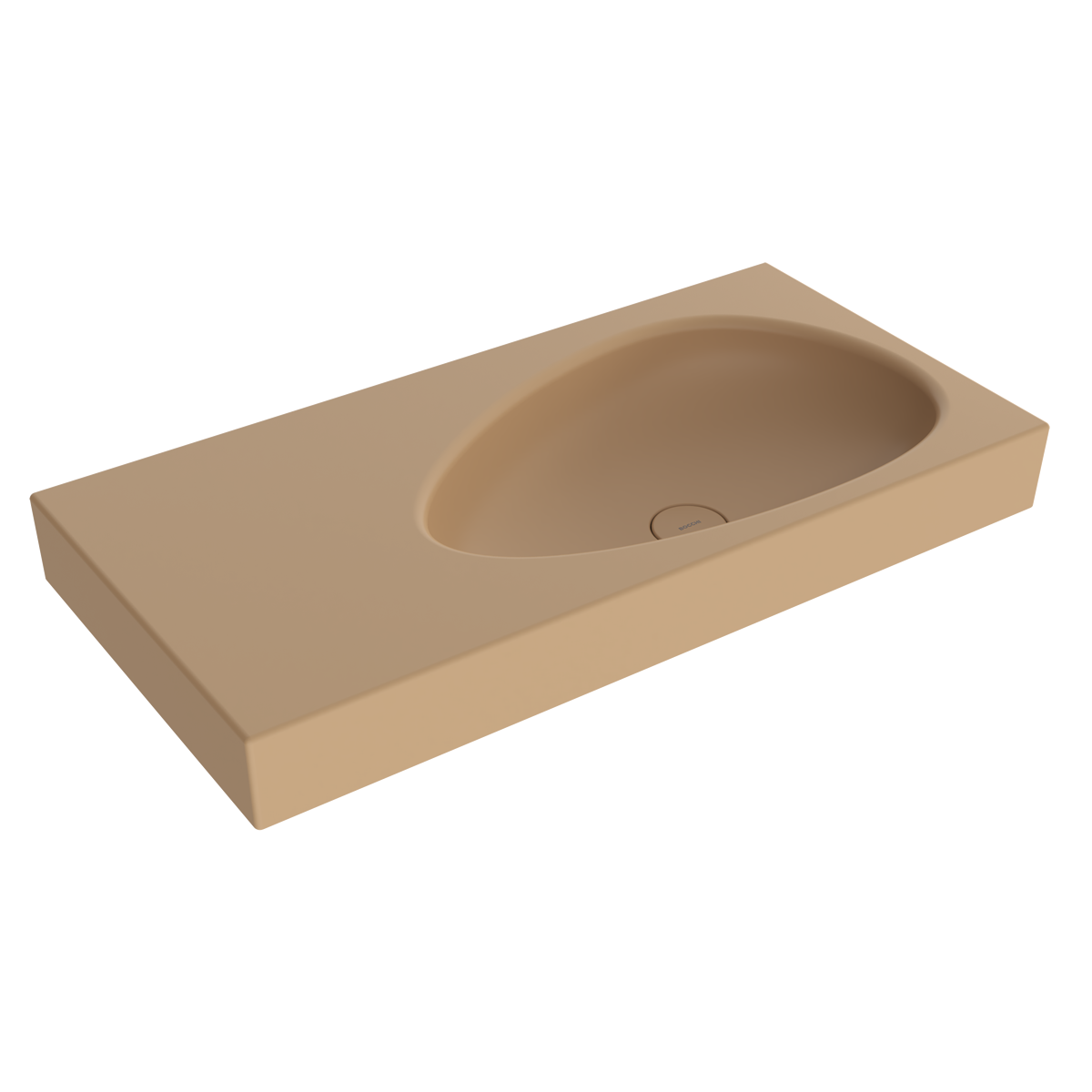 Bocchi Etna 90 cm Etajerli Lavabo Mat Kaşmir ürün görseli