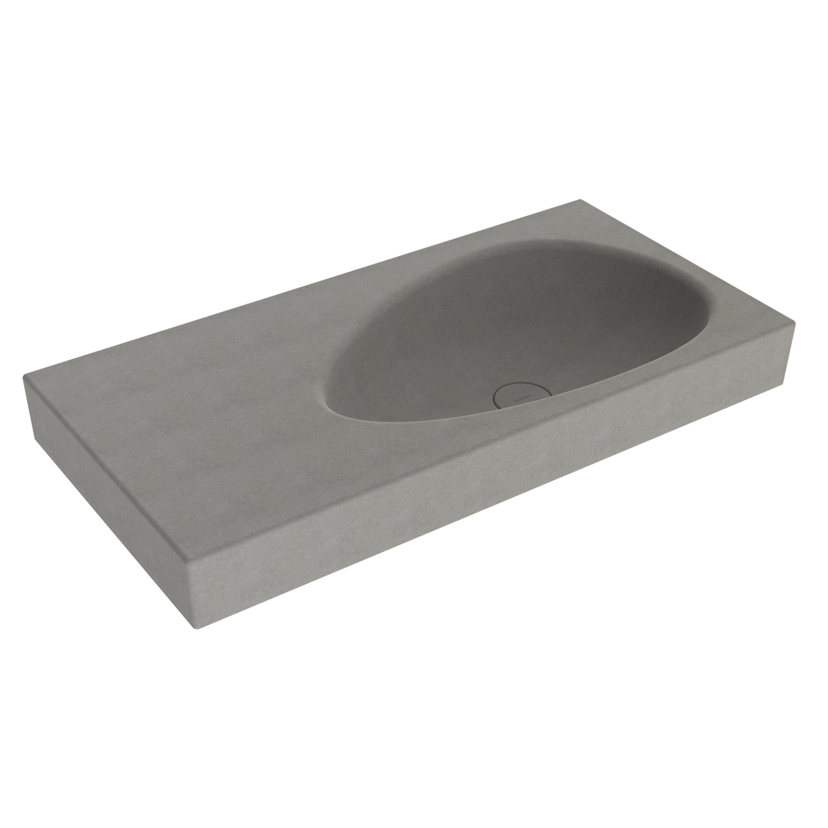 Bocchi Etna 90 cm Etajerli Lavabo Mat Beton ürün görseli