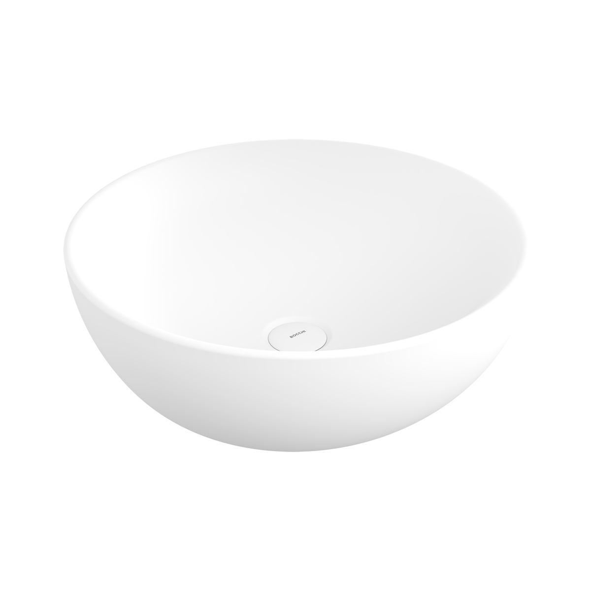 Bocchi Venezia 45 cm Çanak Lavabo Mat Beyaz