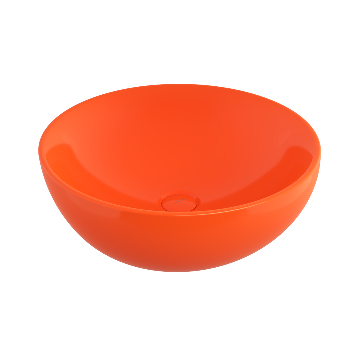 Bocchi Venezia 45 cm Çanak Lavabo Parlak Turuncu