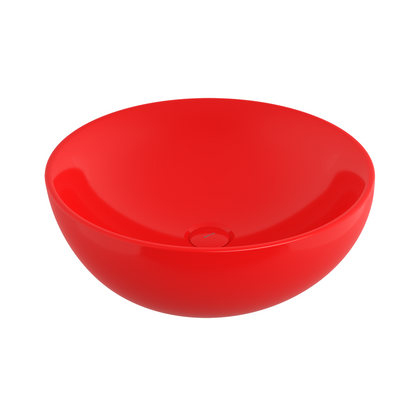 Bocchi Venezia 45 cm Çanak Lavabo Parlak Kırmızı