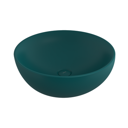 Bocchi Venezia 45 cm Çanak Lavabo Mat Petrol Mavisi