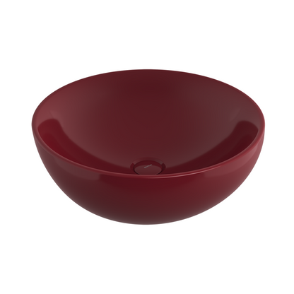 Bocchi Venezia 45 cm Çanak Lavabo Parlak Burgonya Bordosu