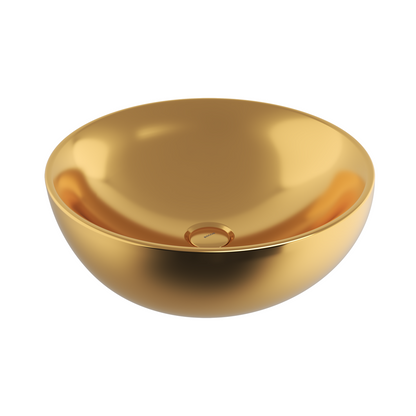 Bocchi Venezia 45 cm Çanak Lavabo Parlak Altın
