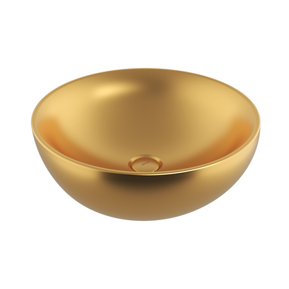 Bocchi Venezia 45 cm Çanak Lavabo Mat Altın