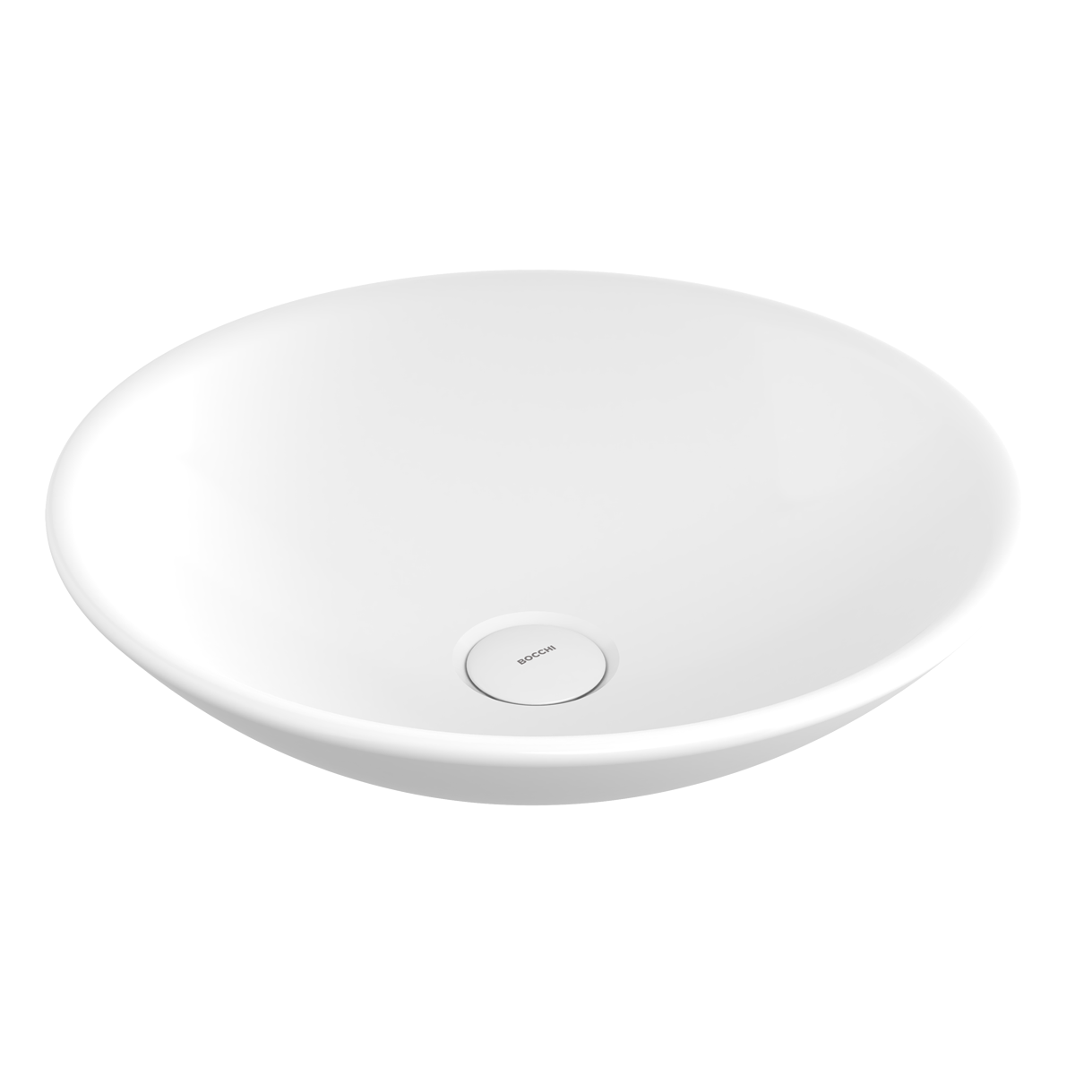 Bocchi Venezia 40 cm Çanak Lavabo Parlak Beyaz
