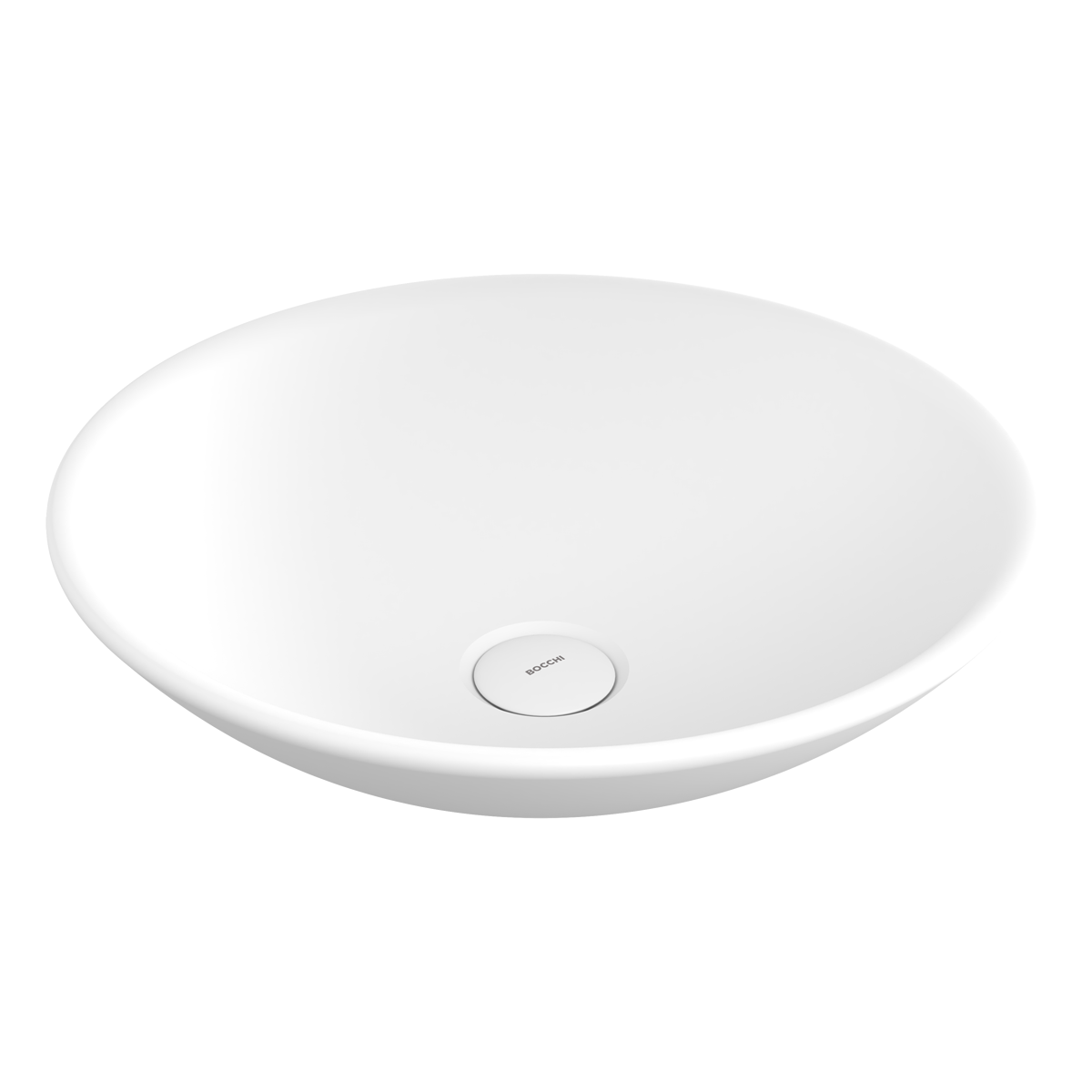 Bocchi Venezia 40 cm Çanak Lavabo Mat Beyaz