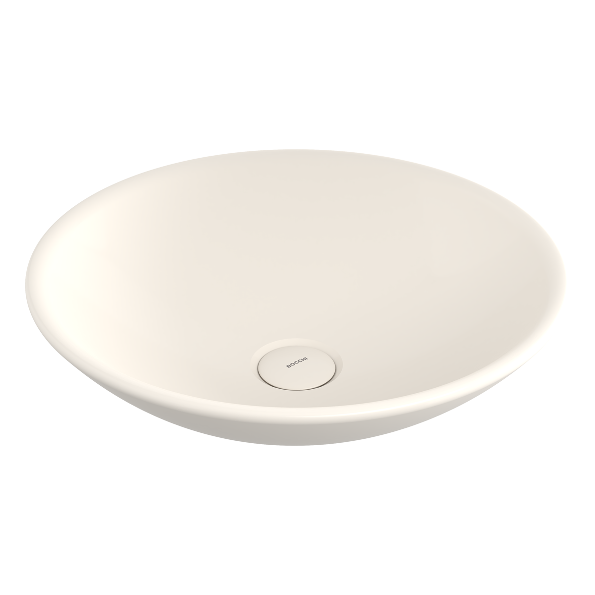 Bocchi Venezia 40 cm Çanak Lavabo Parlak Bisküvi