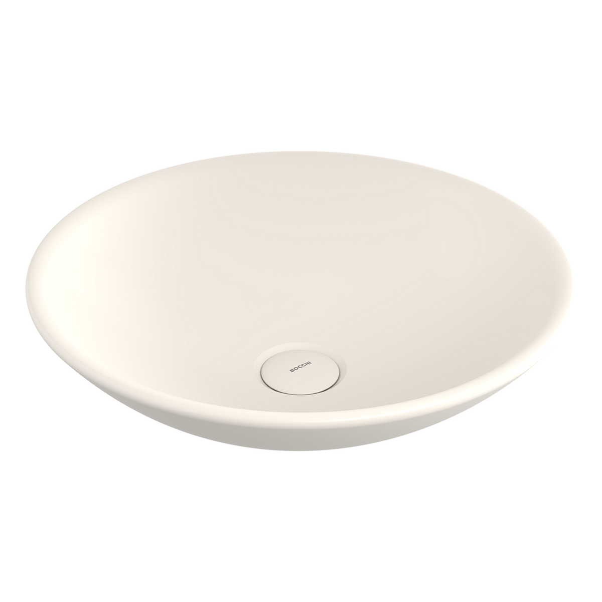 Bocchi Venezia 40 cm Çanak Lavabo Parlak Bisküvi