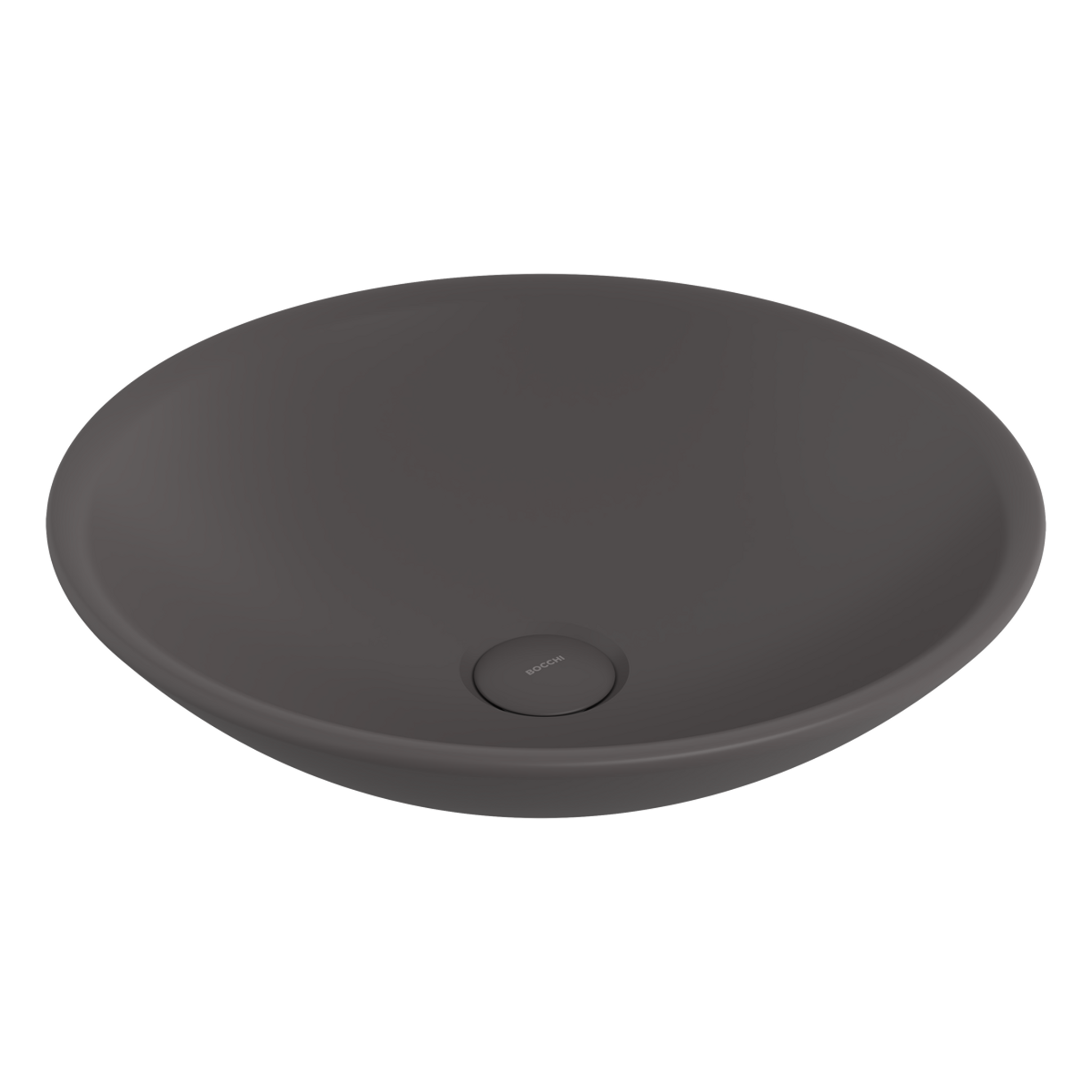 Bocchi Venezia 40 cm Çanak Lavabo Mat Antrasit