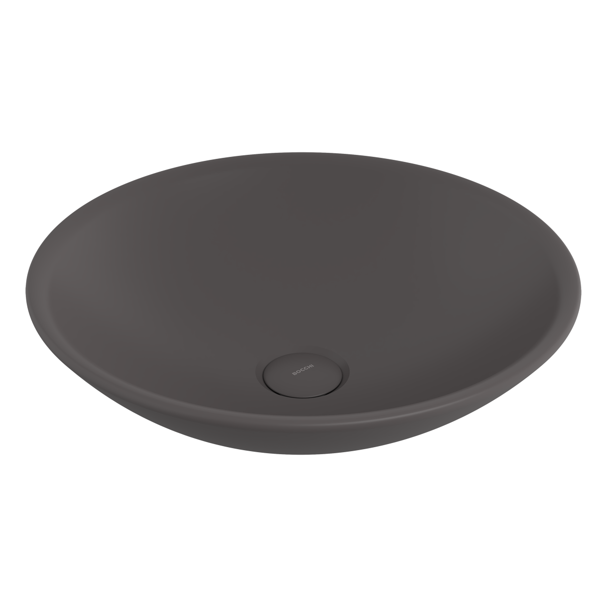Bocchi Venezia 40 cm Çanak Lavabo Mat Antrasit