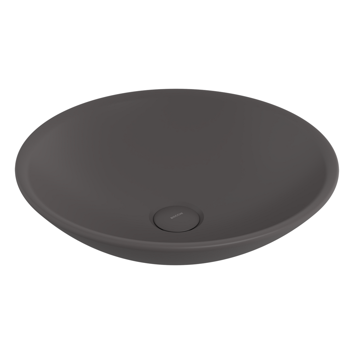 Bocchi Venezia 40 cm Çanak Lavabo Mat Antrasit