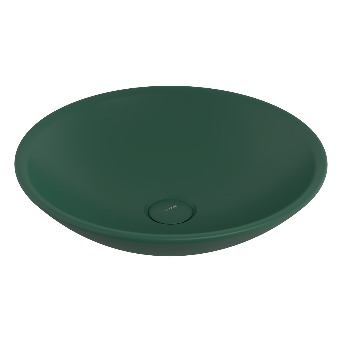 Bocchi Venezia 40 cm Çanak Lavabo Mat Yeşil