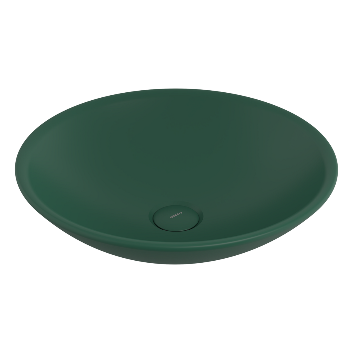 Bocchi Venezia 40 cm Çanak Lavabo Mat Yeşil